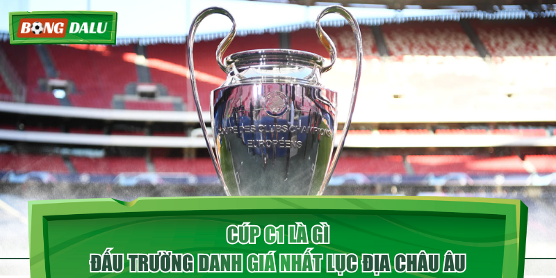 Cúp C1 Là Gì - Đấu Trường Danh Giá Nhất Lục Địa Châu Âu
