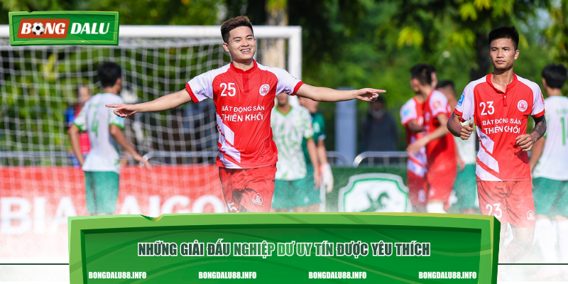 Những giải đấu nghiệp dư uy tín được yêu thích
